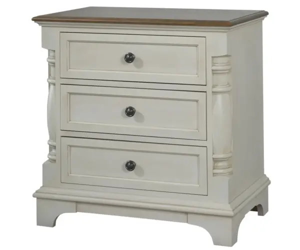 Camden 3 Drawer Nightstand
