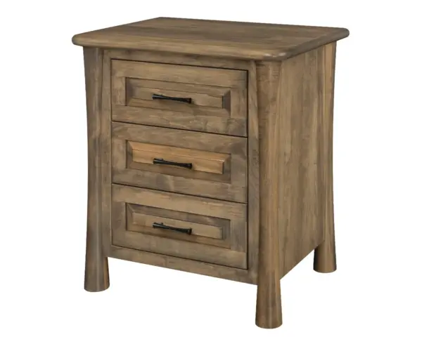 Oakdale 3 Drawer Nightstand