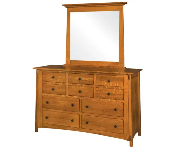 McCoy 10 Drawer Mule Dresser