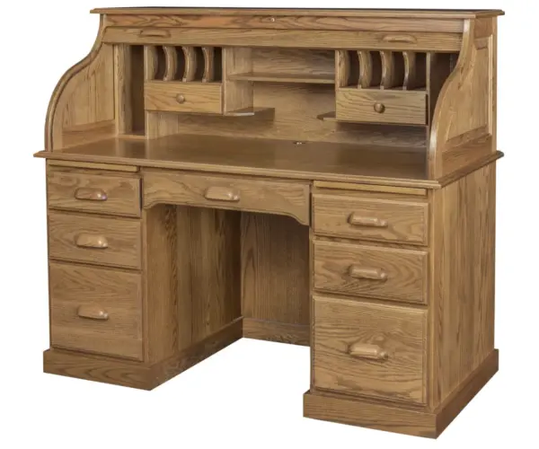 Traditional 56" Rolltop Desk