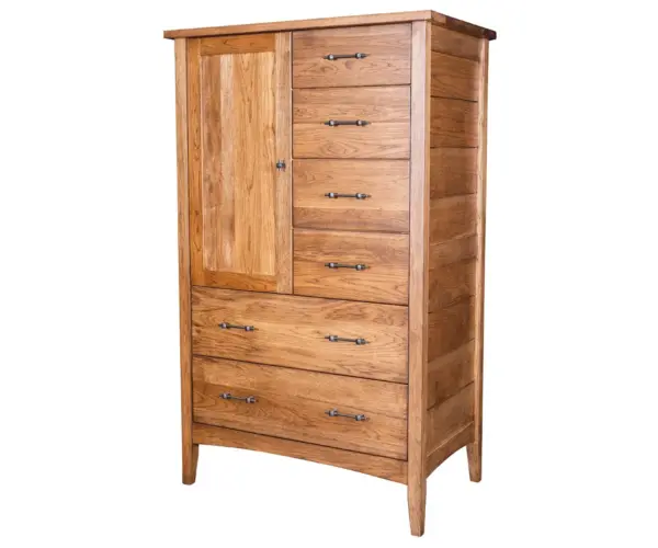 Phoenix 1 Door 6 Drawer Gentleman's Chest