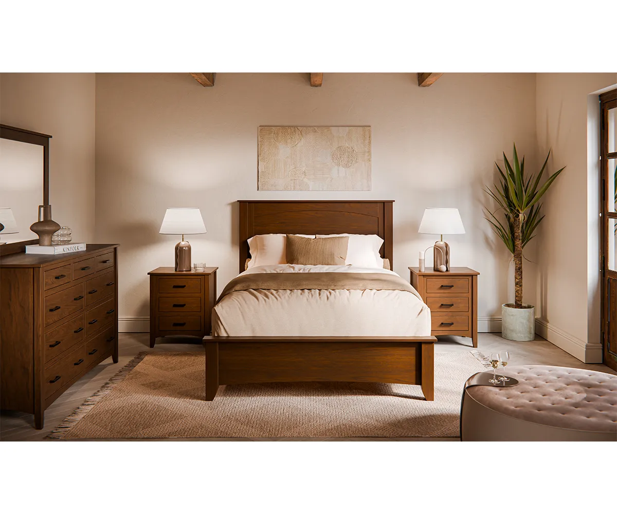 Jackson Arched Panel Bed - Image 4