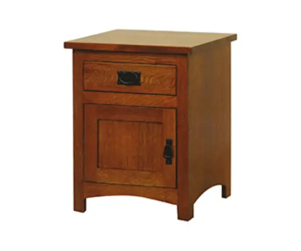 Michaels Mission 1 Drawer 1 Door Nightstand