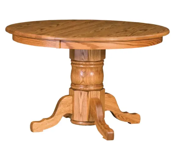 Traditional Single Pedestal Table