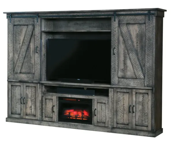 Durango Fireplace Wall Unit