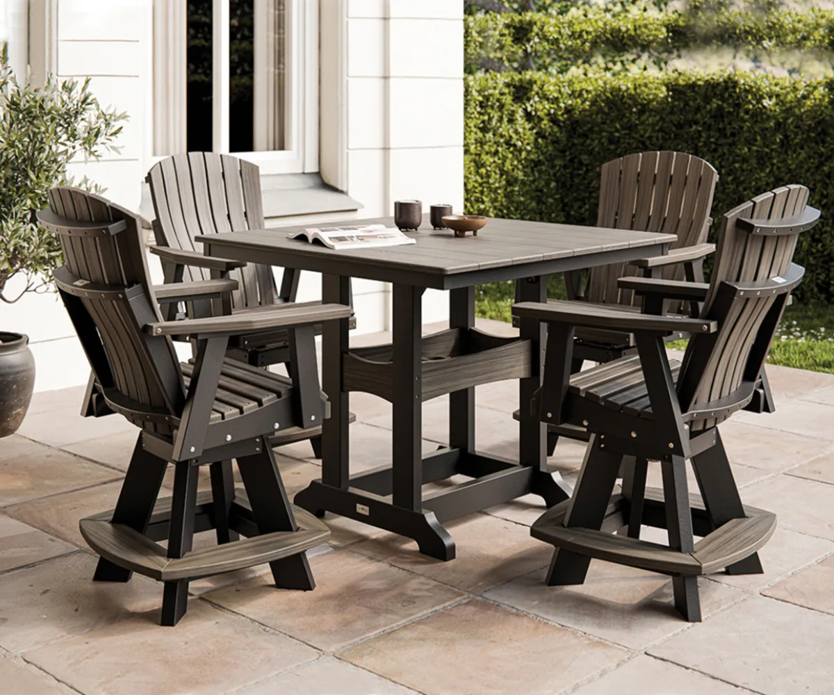 44" Classic Square Bar Height Table - Image 4