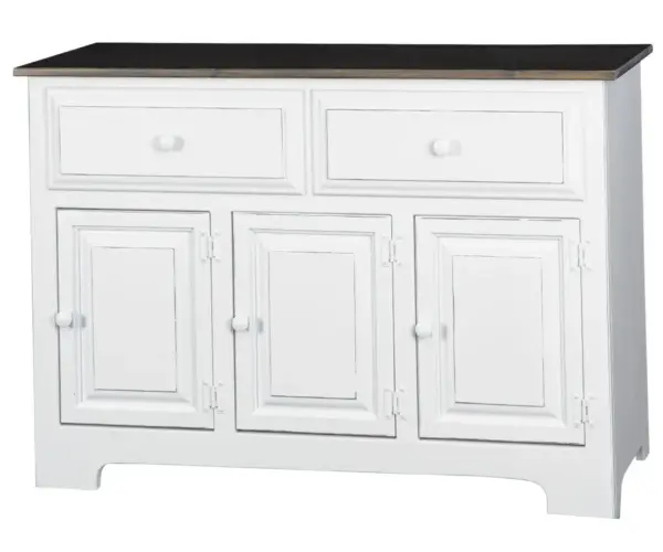3 Door Hutch Base - 48"W
