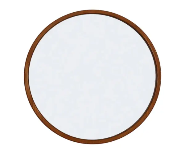 Metropolitan Round Beveled Mirror