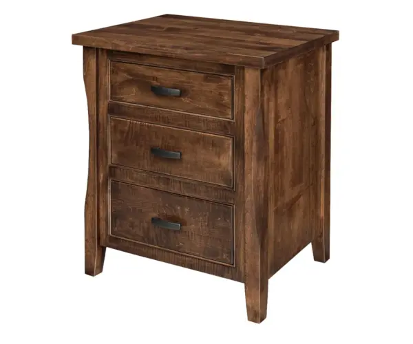 Longmont 3 Drawer Nightstand