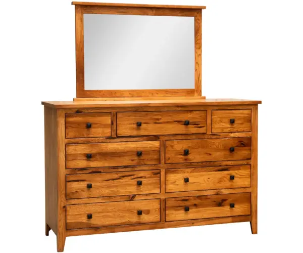 Ridgecrest Flush Mission 9 Drawer Dresser