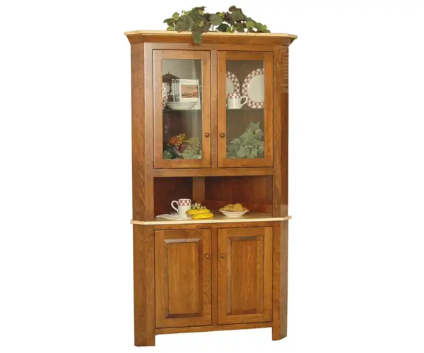 Brookline Corner Hutch