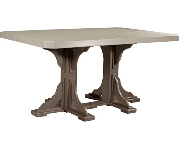 4' × 6' Rectangular Table - Counter Height