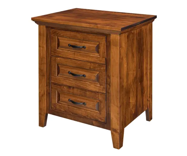 Rvilla 3 Drawer Nightstand