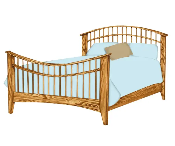Elliot Ridge Dowel Bed