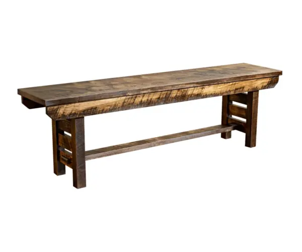 Laramie 60" Trestle Bench