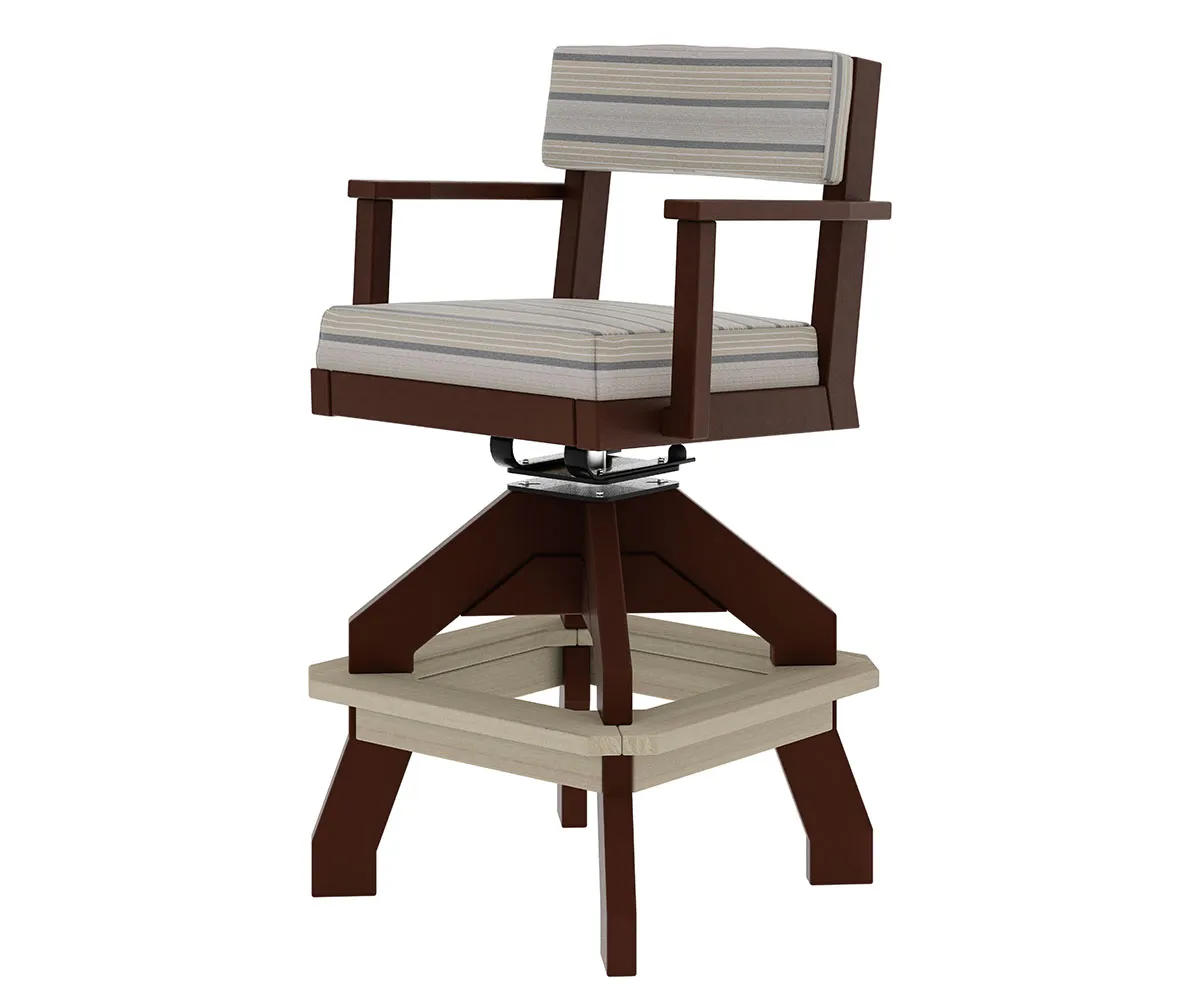Bellaire Swivel Spring Bar Chair