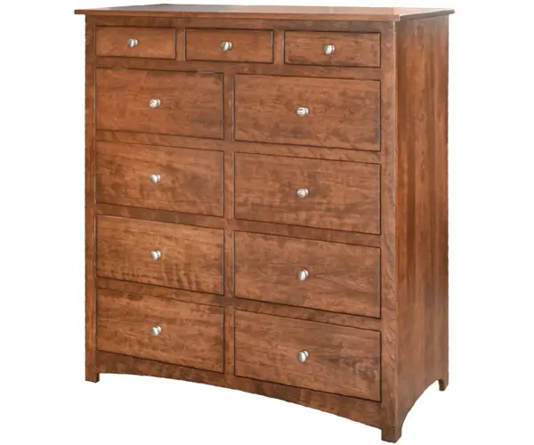 Shaker 11 Drawer Mule Chest