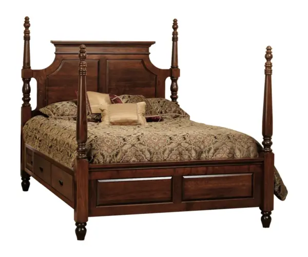 Jamestown Bed with Side Storage