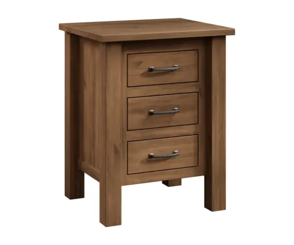 Lindholt Three Drawer Nightstand